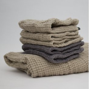 BIG BADE OG GSTEHNDKLDE i vaflet bld kvalitet | Badelagen i 100% hr