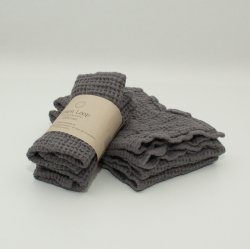 BIG VASKEKLUD OG KARKLUD 2 stk. | 100% hr  | 30 x 30 cm.