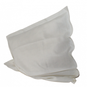 Sengetj, Off White, 100% Hr med hulsm