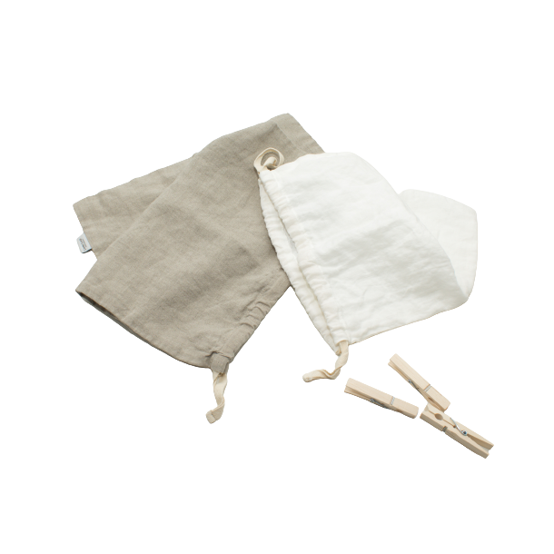 HR MULTI POSE | stofpose til brd, frugt, ndder, gryn mm. | 100% hr