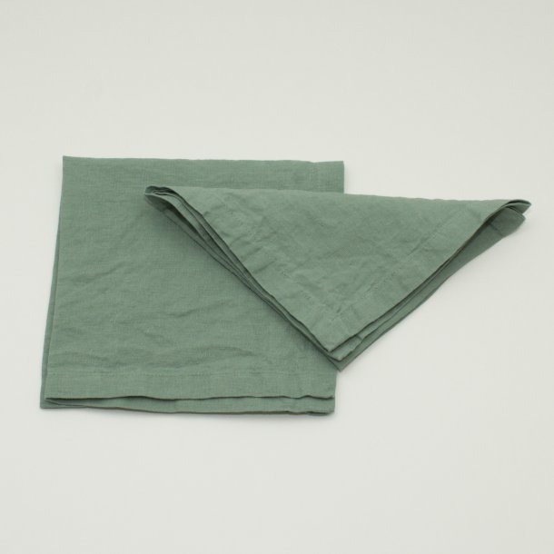 MUNDSERVIET i stenvasket hr | 42 x 42 cm.