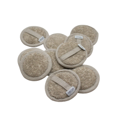 RONDELLER i naturfarvet hr |  9 cm eller  21 cm