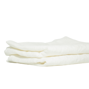 HVID ELEGANCE | viskestykke i bldklassisk kvalitat | 100% hr